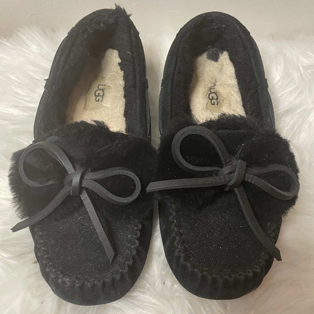 Dakota Double Bow UGG slippers